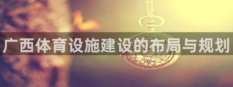 意昂4官网：广西体育设施建设的布局与规划